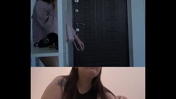 Esposa gosta de dar pra outro, corno assiste, cintada de castidade, strap-on, humilhação total.